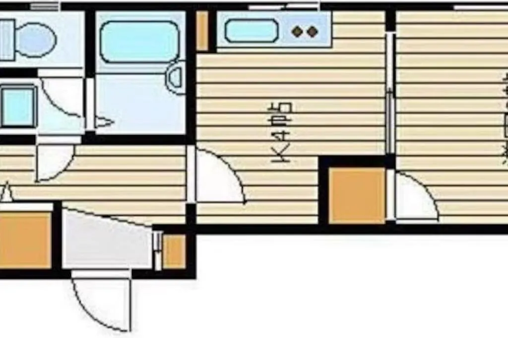 Ferienwohnung 402*2月限定sale!*可住4人/独立2室/近锦系町&晴空塔/出行便利/设施配套齐全/可做饭 Präfektur Tokio Apartment